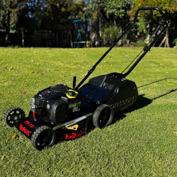 Tri-Blade 18" Hybrid Rotary Lawnmower & Dethatcher