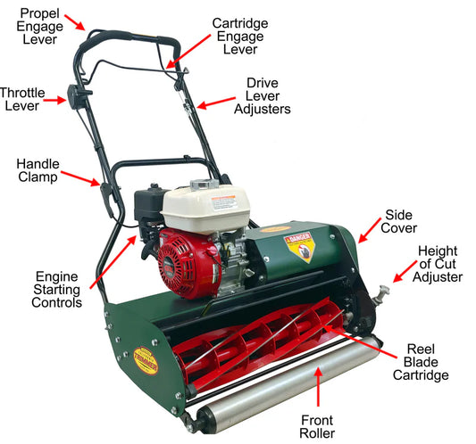 California Trimmer 20" Catalyst Reel Mower