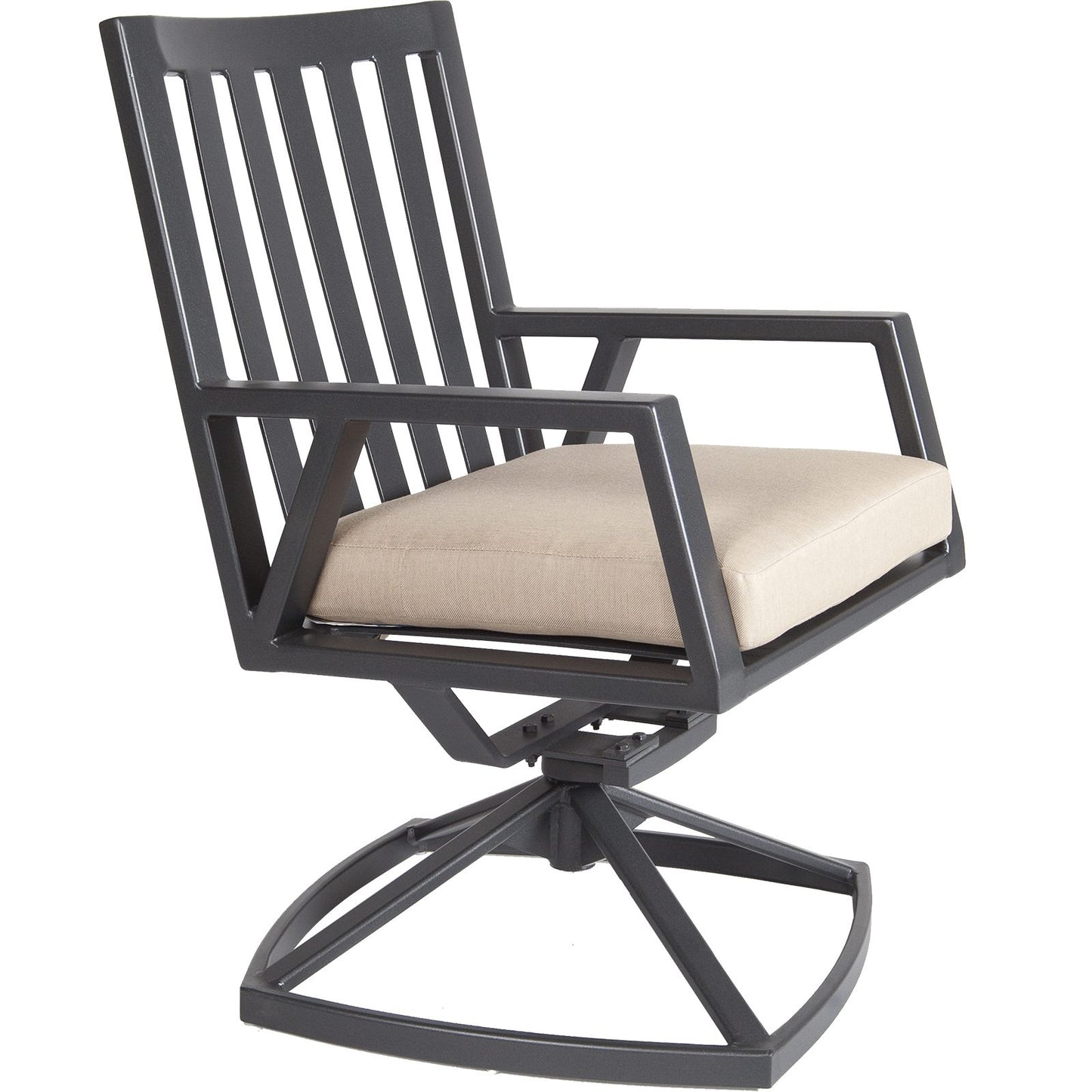 OW Lee Aris Swivel Rocker Dining Arm Chair