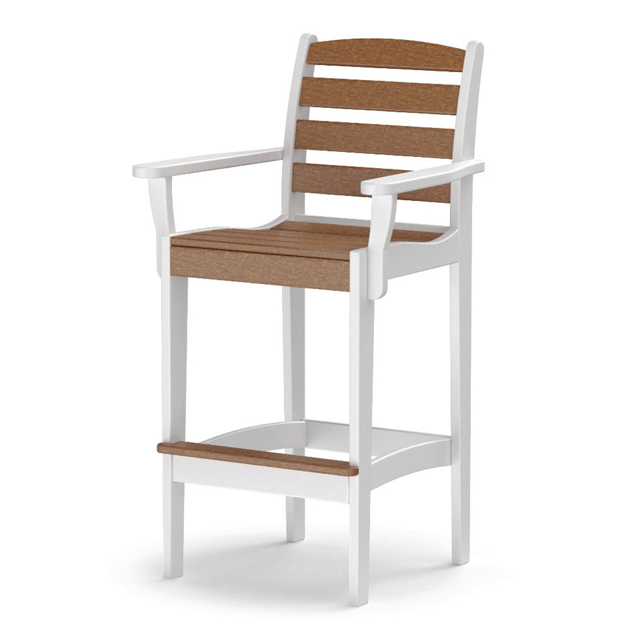 Daybreak Outdoor HDPE Newport Bar Arm Chair