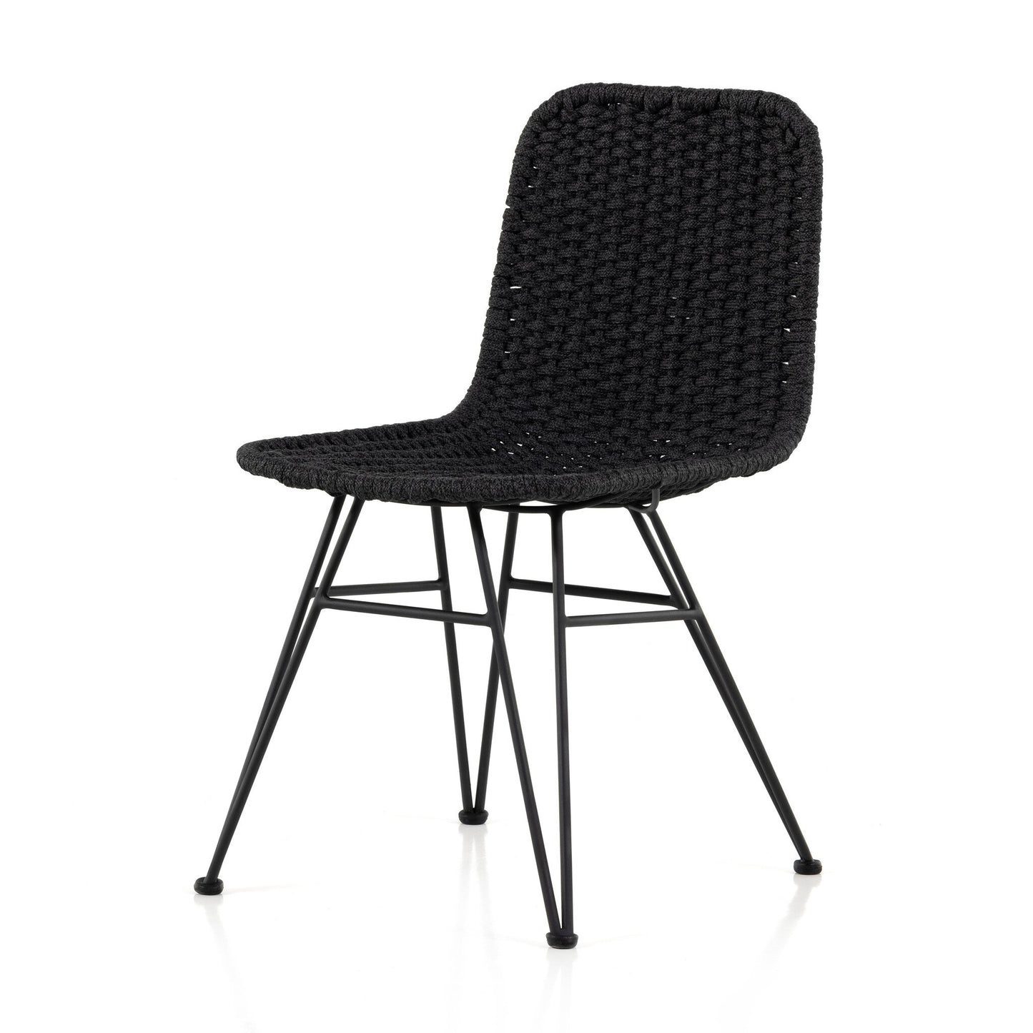 Four Hands 106922-003 Dema Outdoor Dining Chair - Charcoal Iron