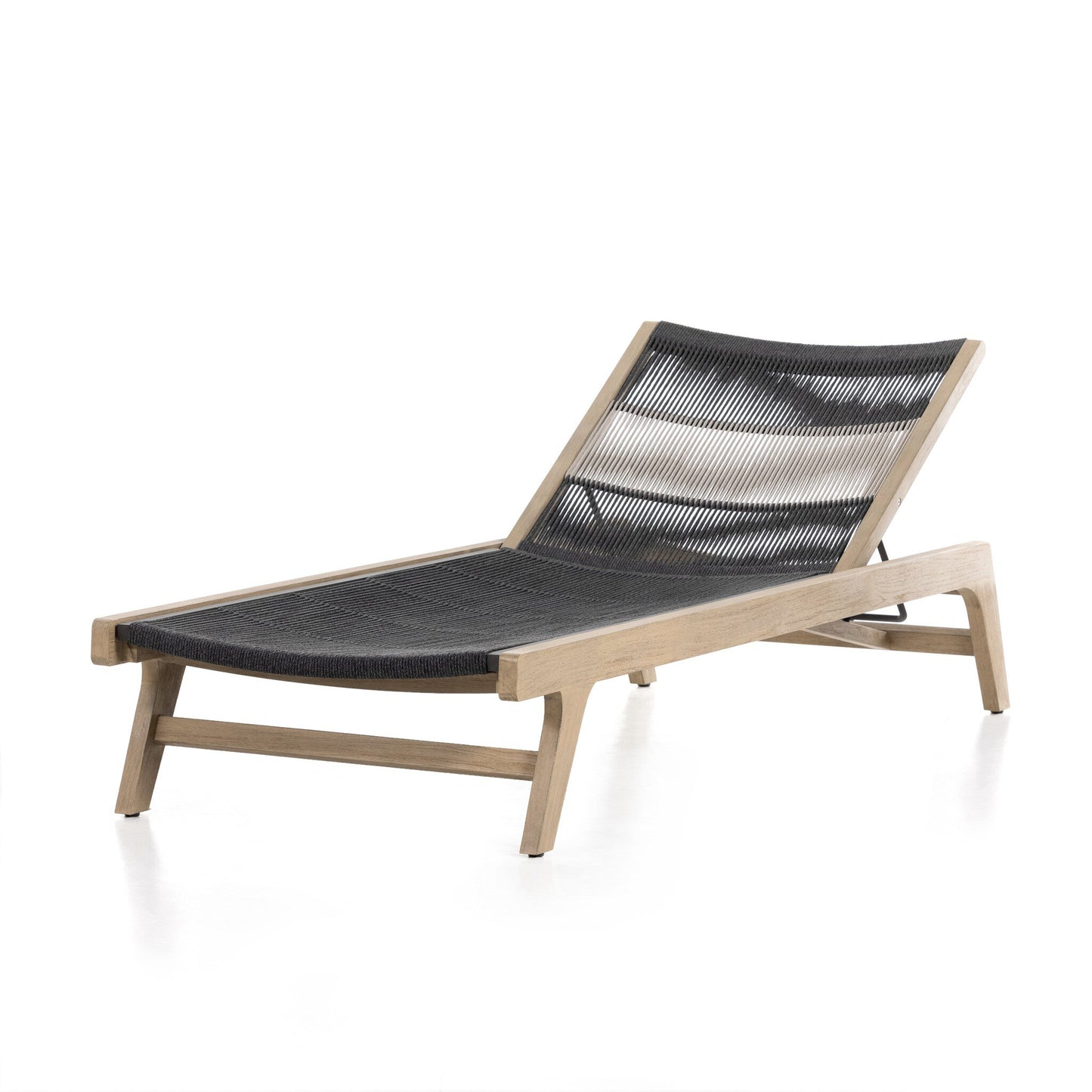 Four Hands 108623-001 Julian Outdoor Chaise - Washed Brown-FSC