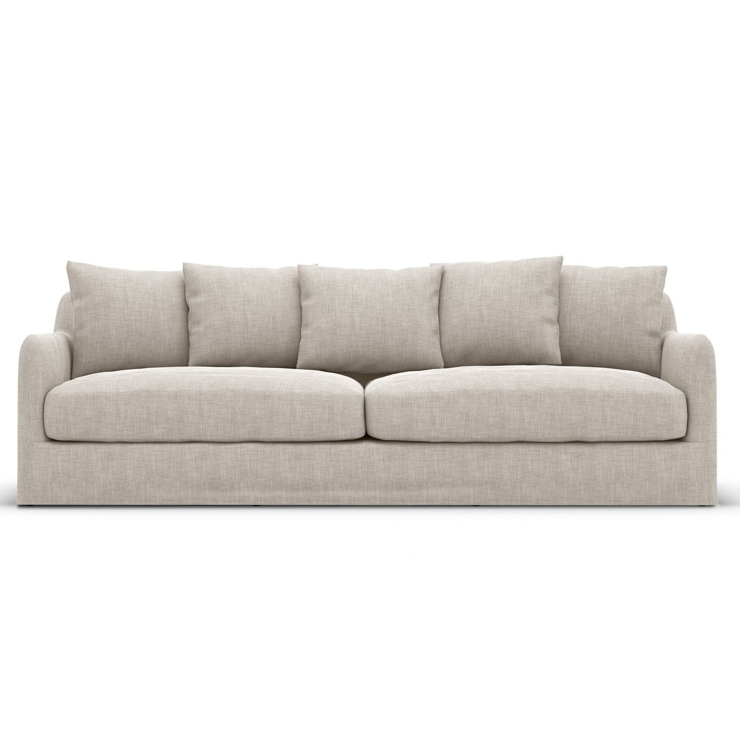 Four Hands 225073-005 Dade Outdoor Slipcover Sofa - Venao Grey