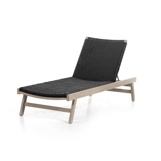 Four Hands 226919-002 Delano Outdoor Chaise - Weathered Grey-FSC