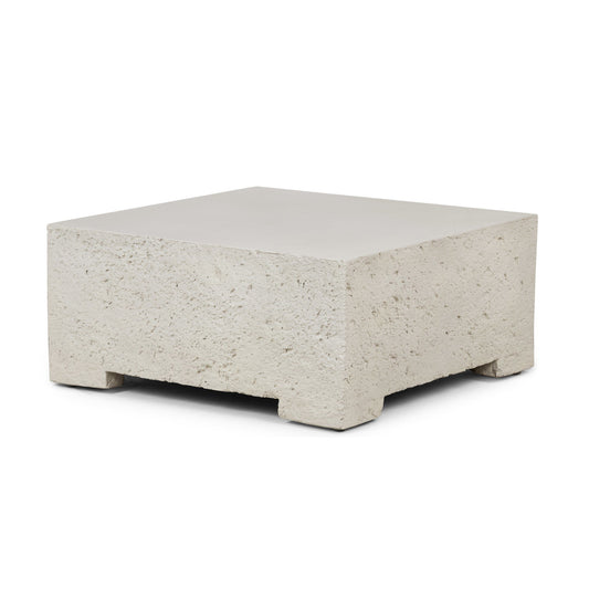 Four Hands 227150-002 Otero Outdoor Small Coffee Table - Matte White