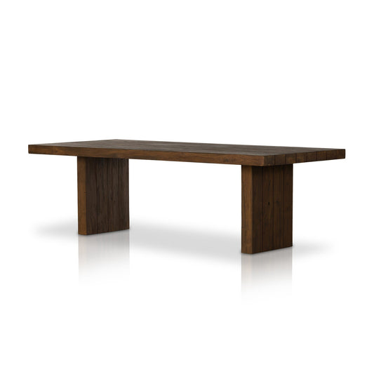 Four Hands 231885-003 Encino Outdoor Dining Table - Stained Heritage Brown-FSC