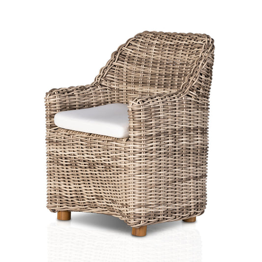 Four Hands 233671-002 Messina Outdoor Dining Armchair - Venao Ivory