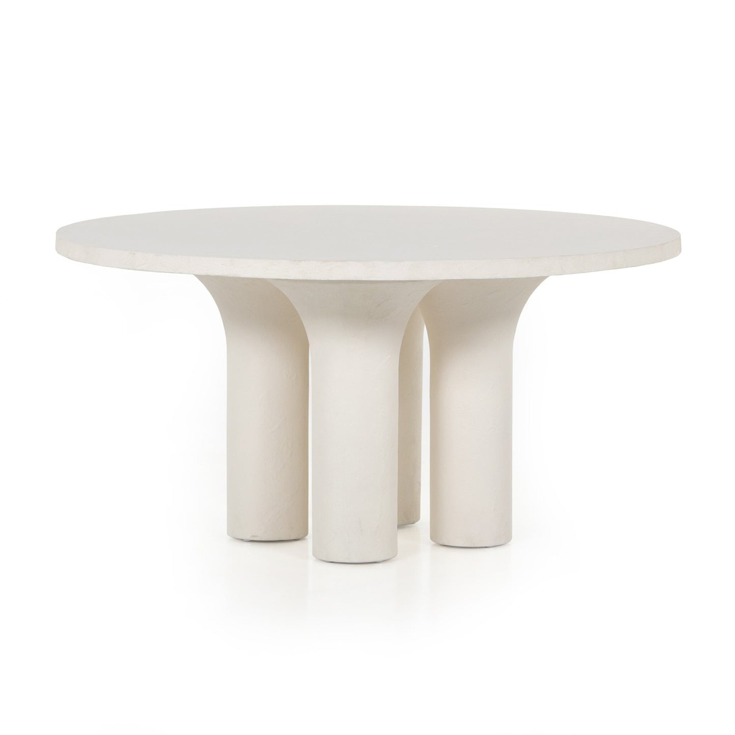 Four Hands 237447-001 Parra Round Dining Table - White Concrete
