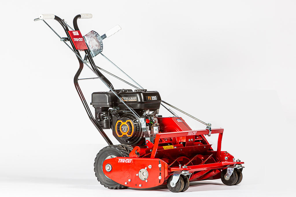 Tru-Cut C27-H-7 Commercial 27"  Reel Mower, 7 Blade, Champ FX200 Engine